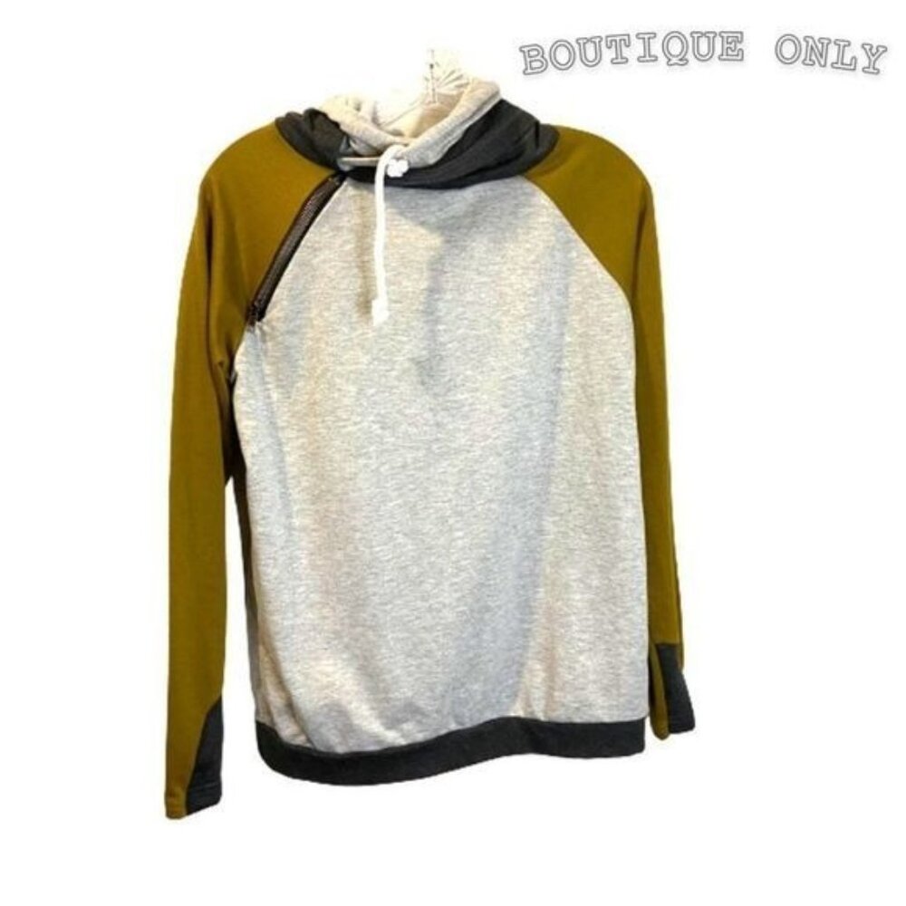 Boutique Only Women's Active Zip‎ up Long Sleeve Hoodie Raglan Jacket